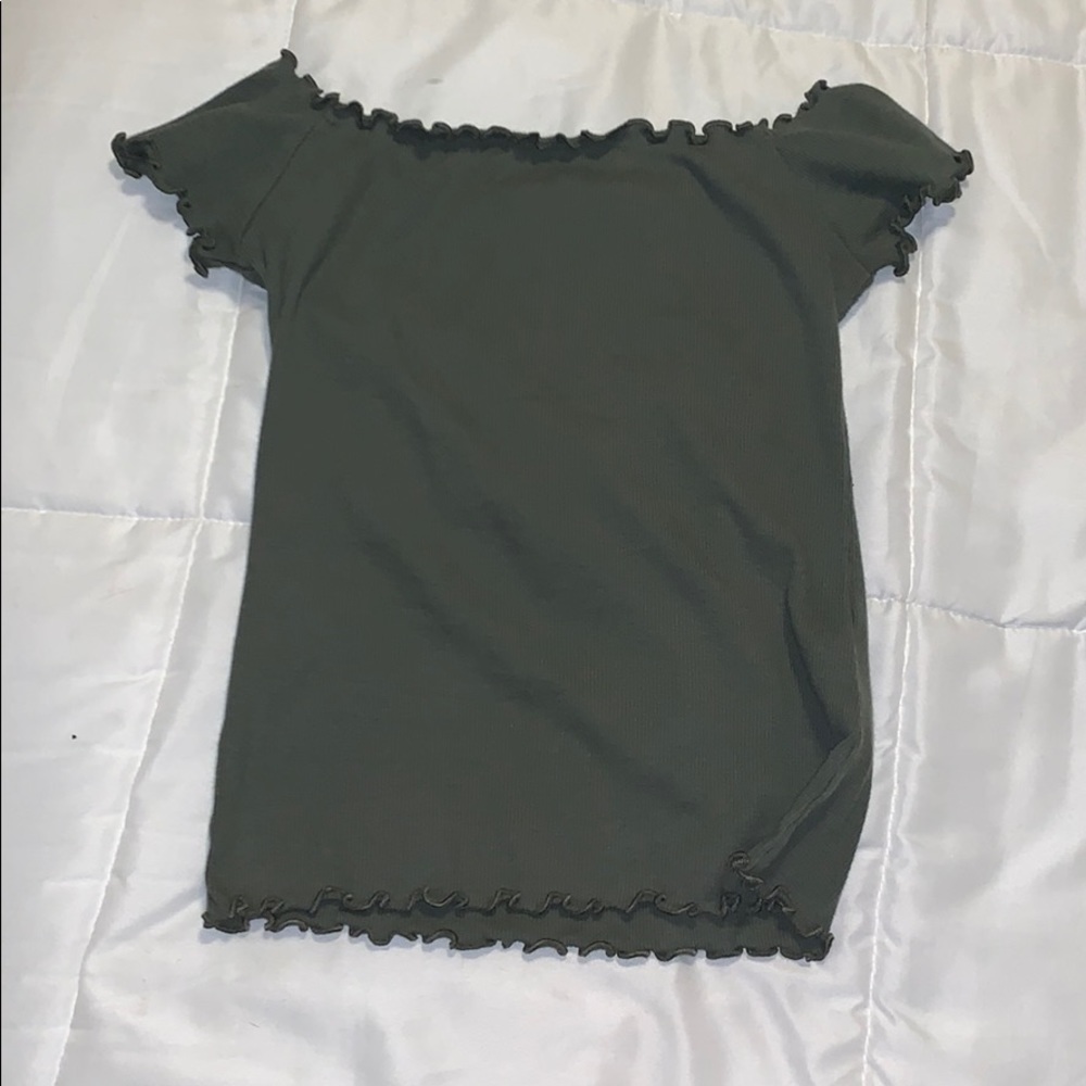 Off the shoulder shirt